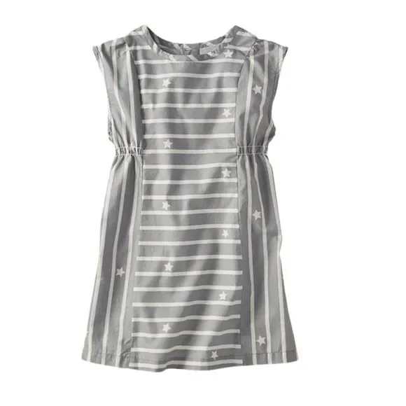 HANNA ANDERSSON Mast Grey Happy Play Dress size: 10 (140) - Picture 1 of 8